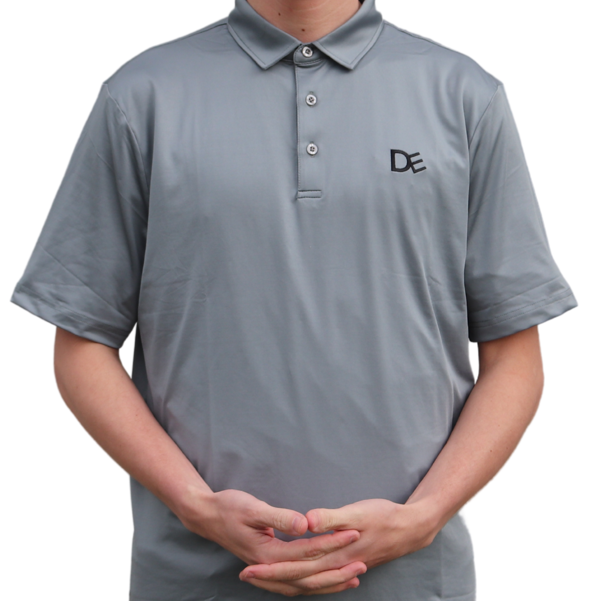 Gray Men's Polo