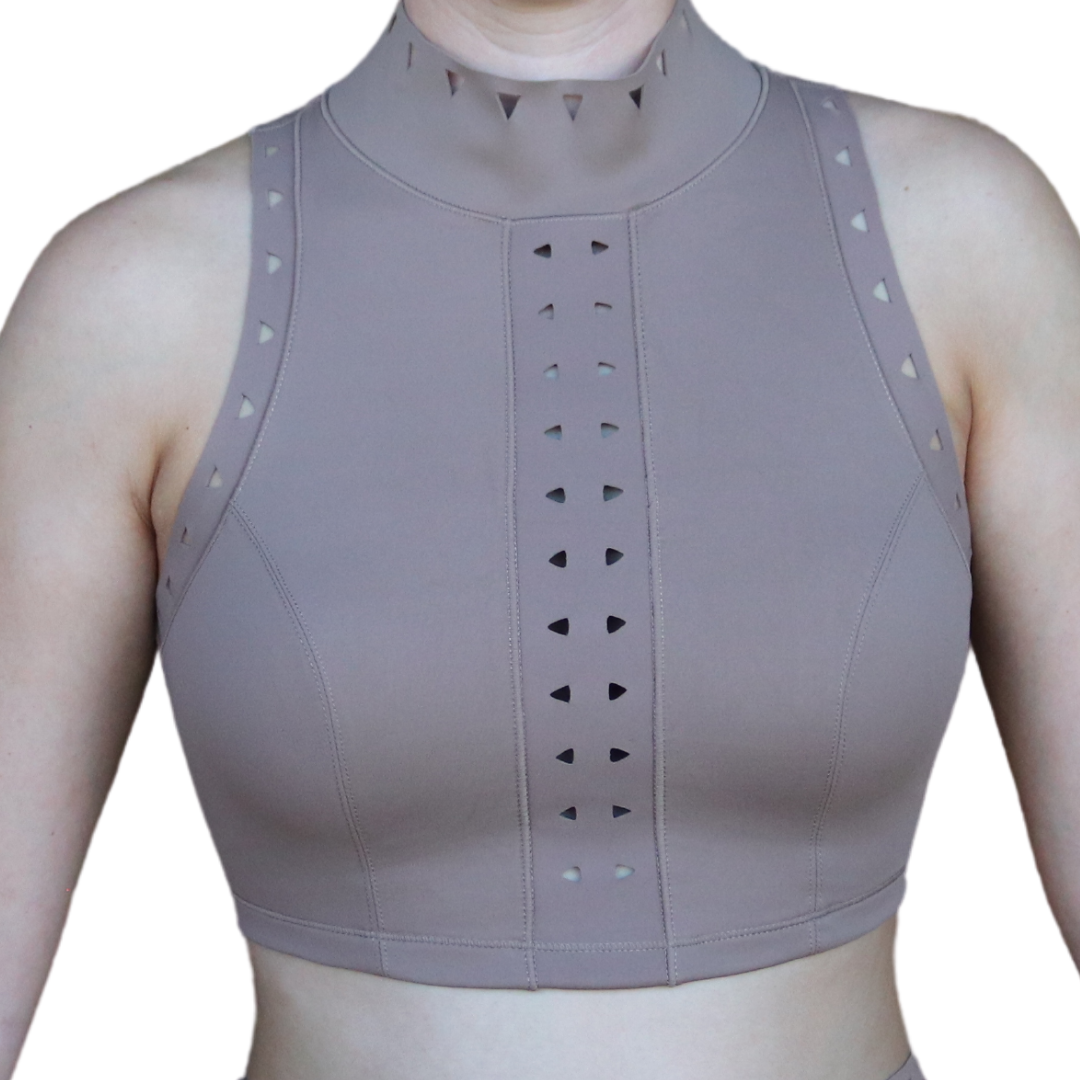 Aztec Tennis Top with Built-in-Bra