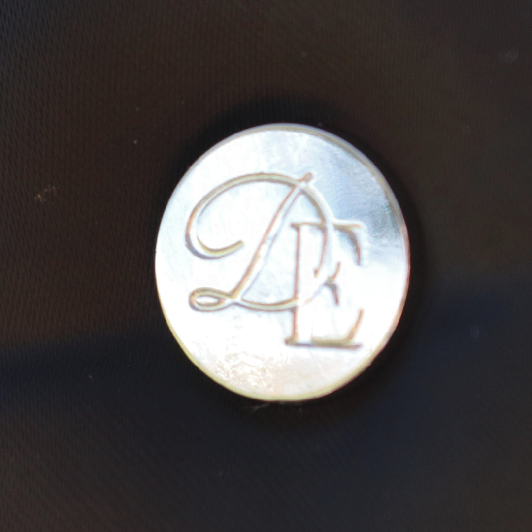 Black Sovereign Saddle Pad Signature Pendant | Divine Equestrian Affordable Saddle Pad