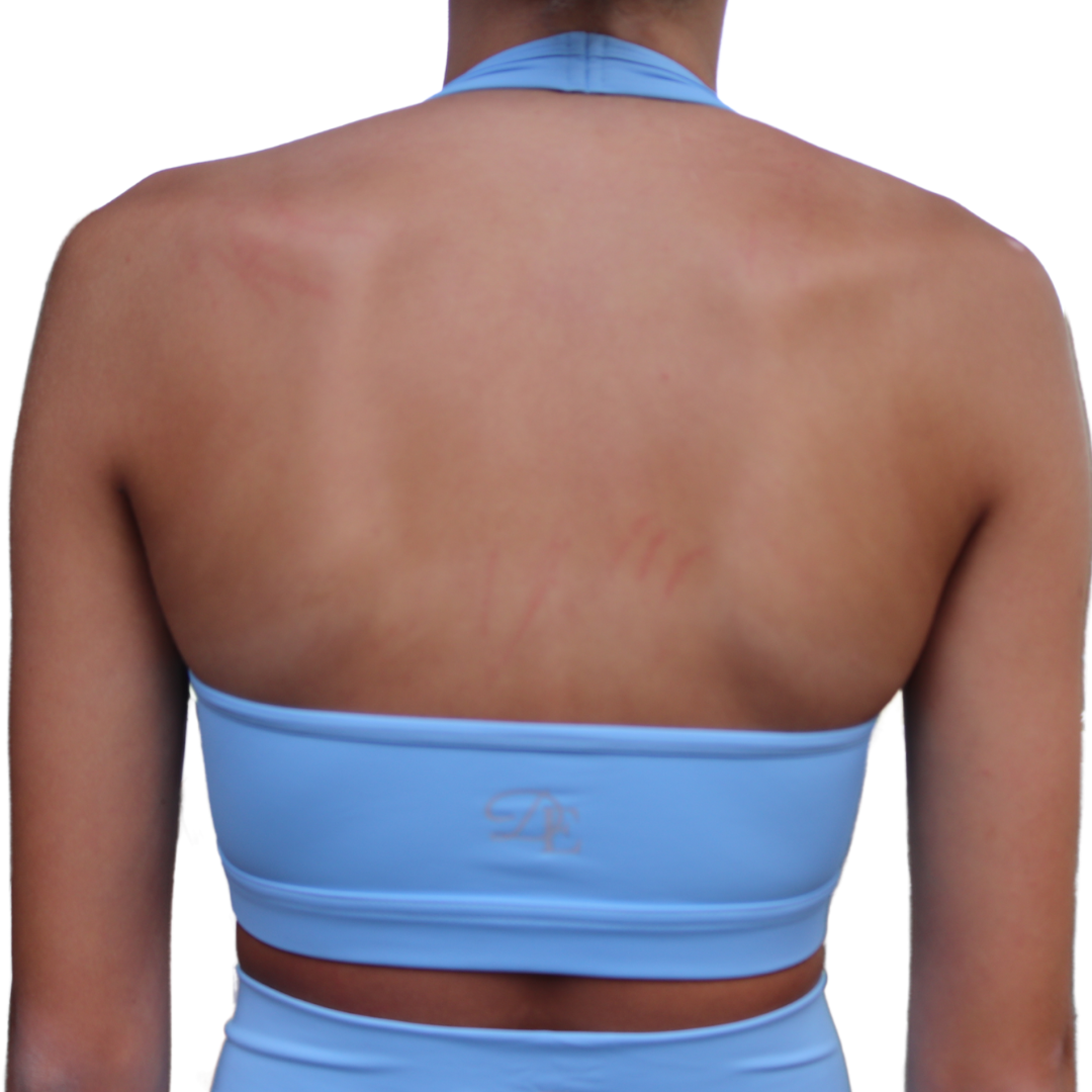 Halter SportsBra - Blue