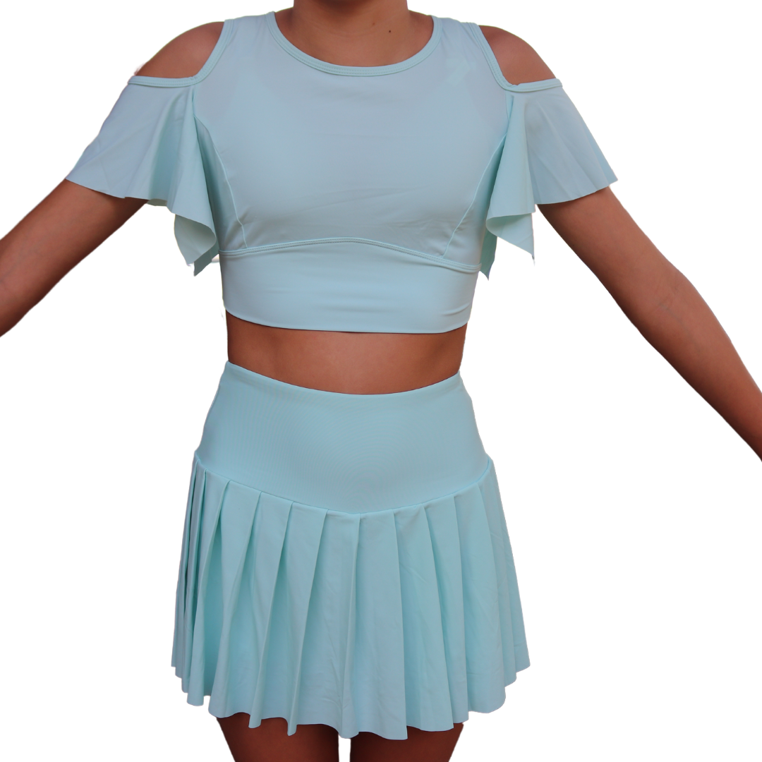 Pleated Tennis Skirt - Mint