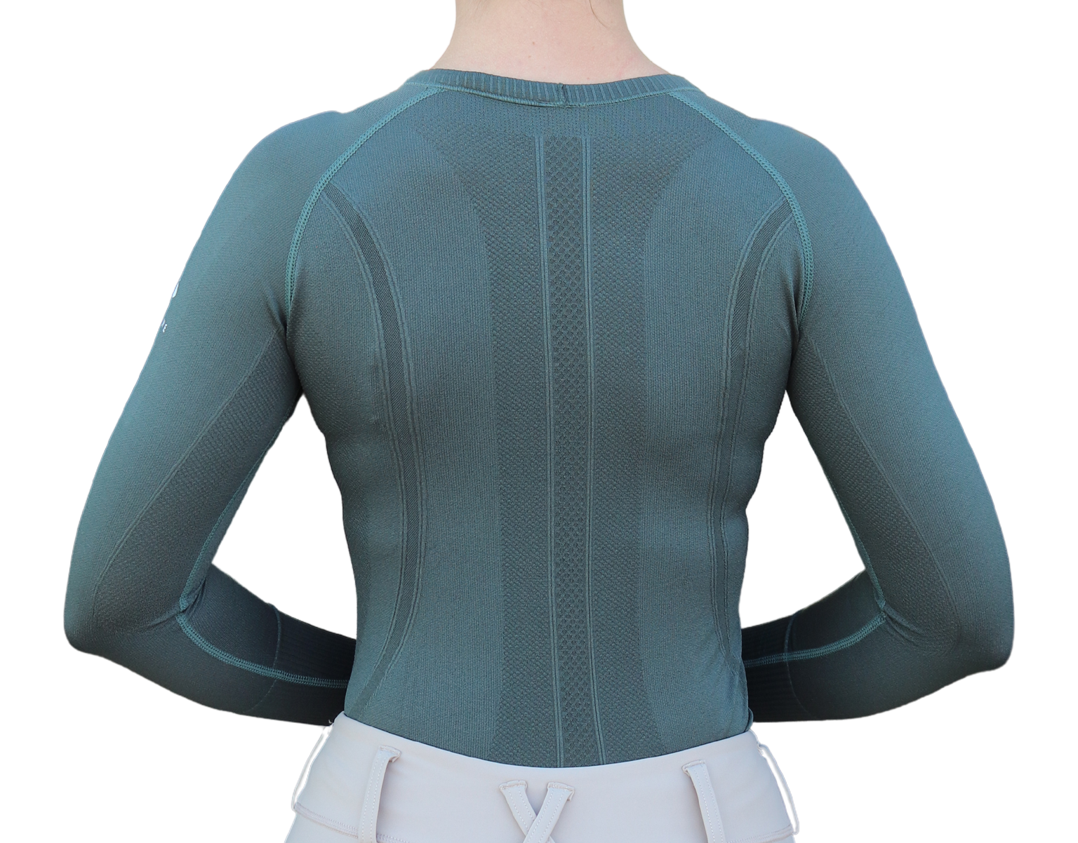 Forest Green Back | Divine Equestrian Affordable Riding Shirts