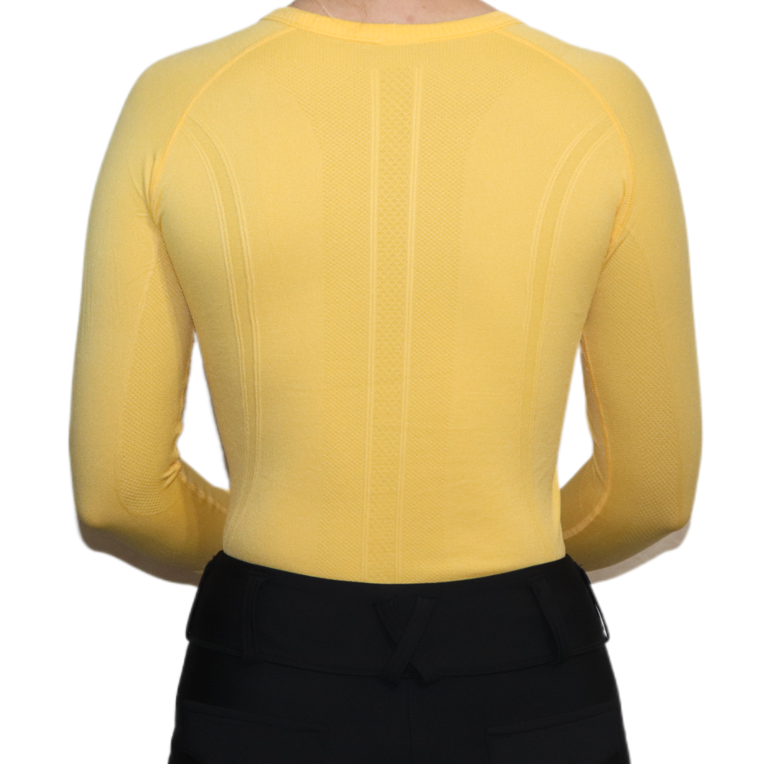 Yellow Back | Divine Equestrian Affordable Riding Shirts