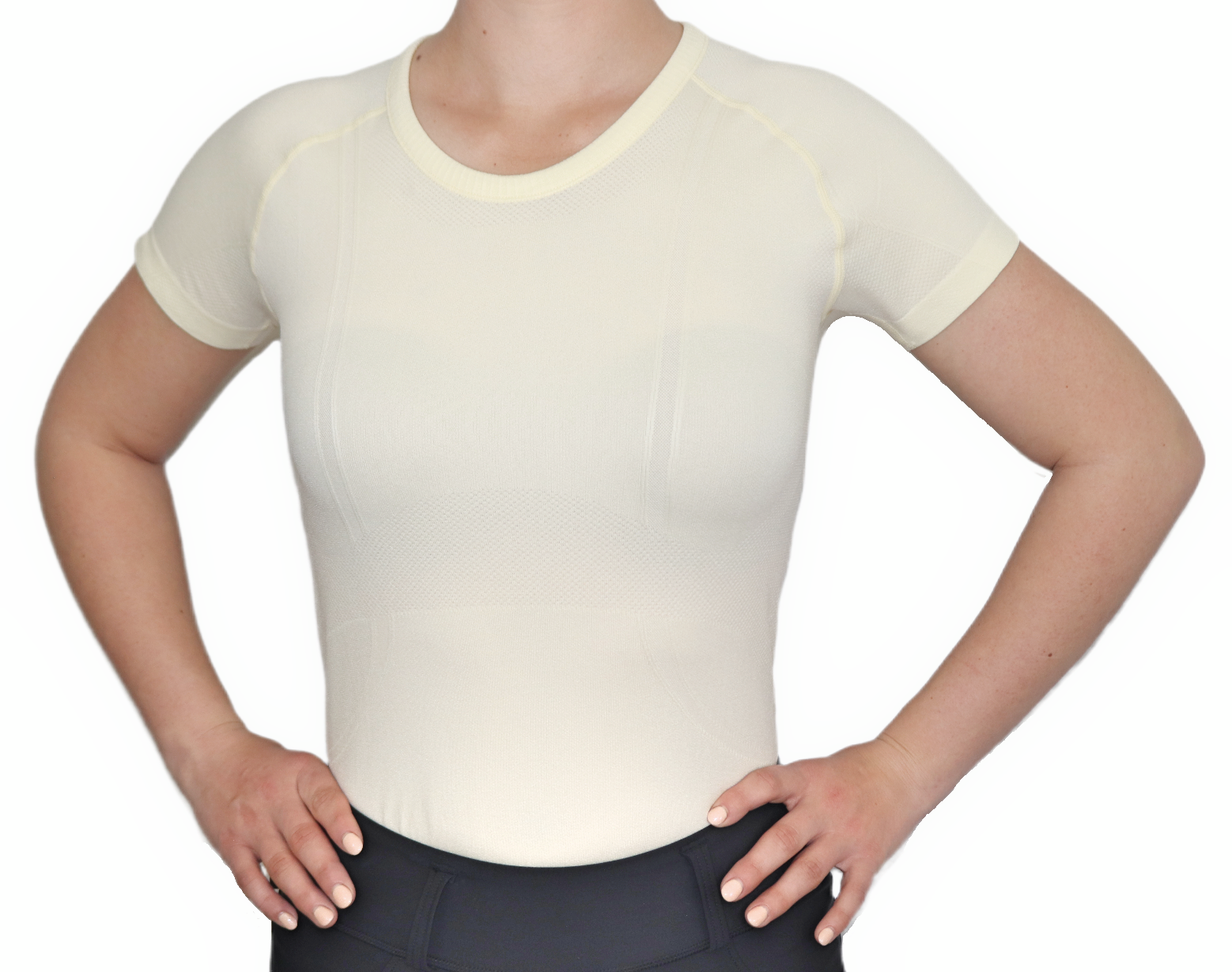 Yellow Front | Divine Equestrian Affordable Short Sleeve Riding Shirts