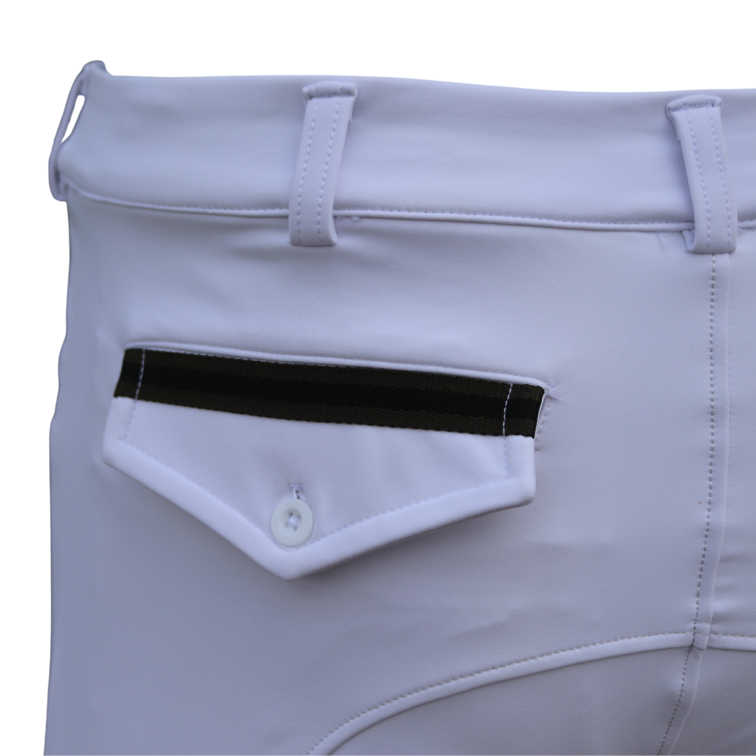 Men's Competition Breeches - White