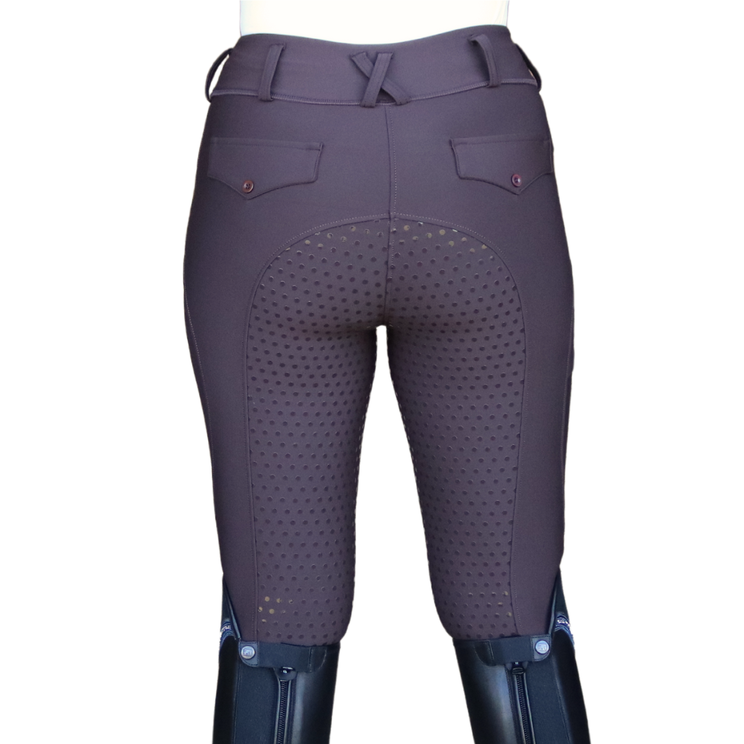 Comfort Grip Leggings - Chocolate