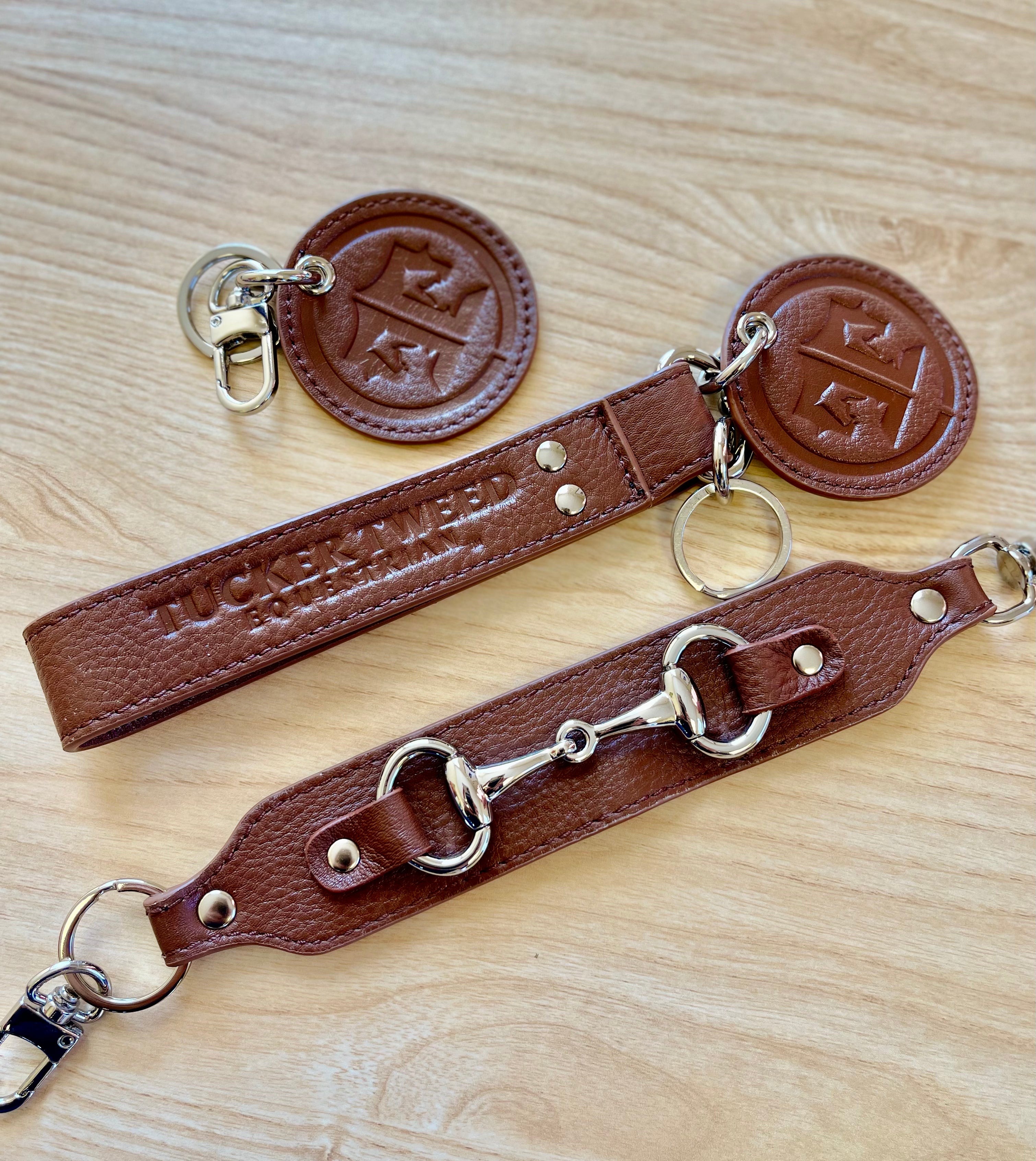 Tucker Tweed Bit Keychain